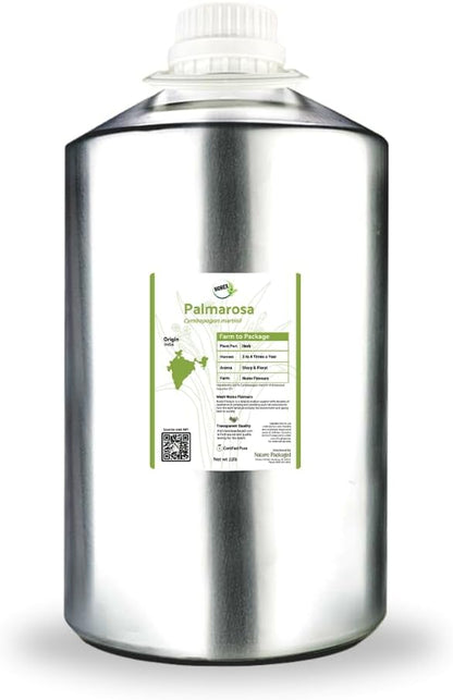 Palmarosa Essential Oil Direct from Norex Flavours India by NaturePackaged