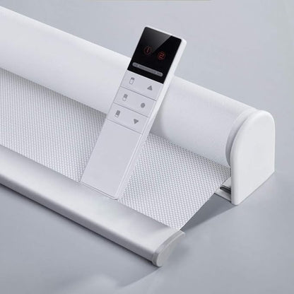 Motorized Blinds with Remote Window Roller Shade Wireless Rechargeable Motor by Tipiace