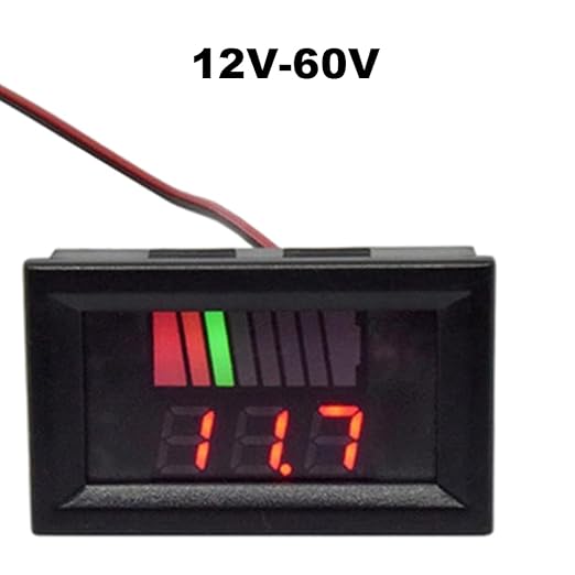 Battery Charge Level Indicator Universal Car Battery Capacity Meter Tester - Image 8