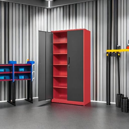 Yizosh Metal Garage Storage Cabinet - Image 2
