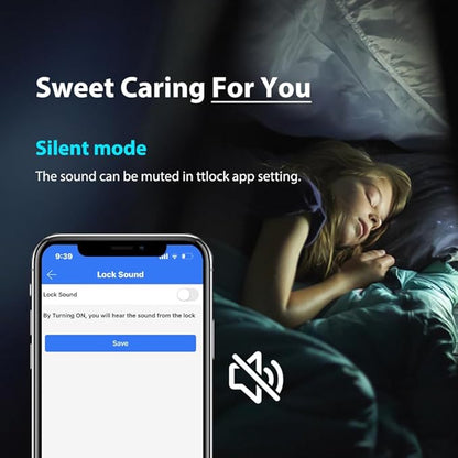 Smart Lock, CATCHFACE Fingerprint Door Lock TTLock Smart Door Knob Smart Door - Image 9