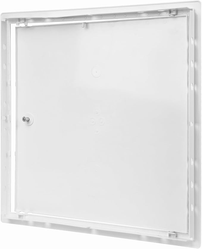 17.5" x 17.5" White Plastic Access Panel. Service Shaft Door Panel. Plumbing - Image 7