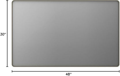 LOAAO 48”X30” Bronze Bathroom Mirrors - Image 9