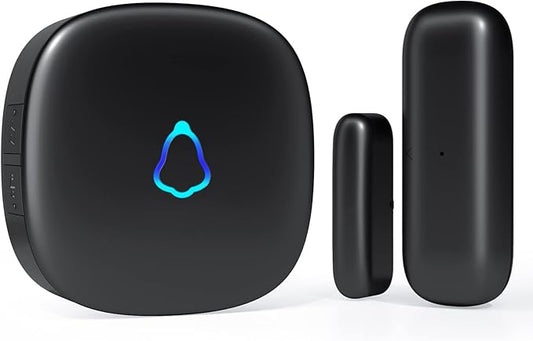 Door Chime, METAK Wireless Door Open Contact Sensor Alarm by METAK