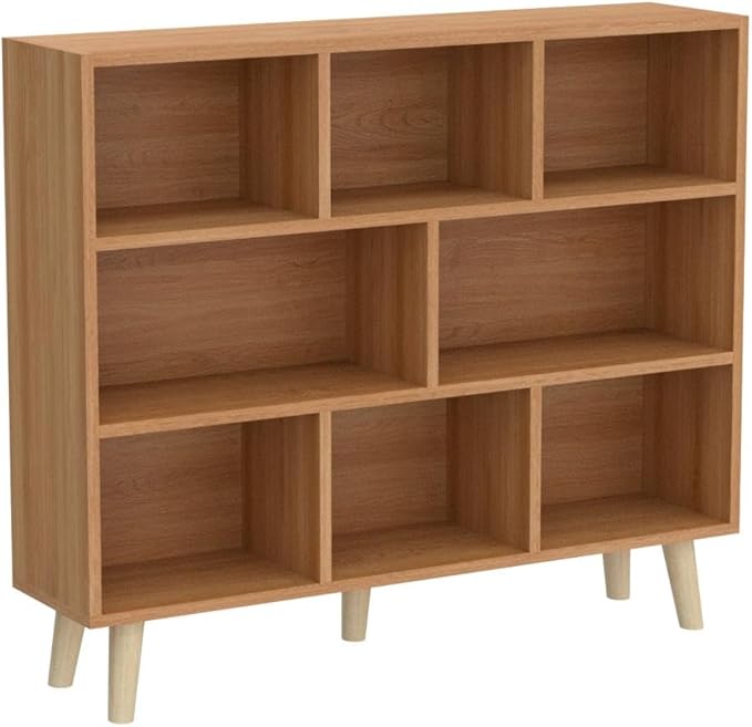 IOTXY Wooden Open Shelf Bookcase - Image 5
