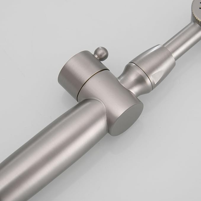Brushed Nickel Handheld Bidet Sprayer Attachment - Image 9