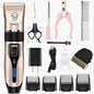 Professional USB Dog Clippers Low Noise Rechargeable Pet Trimmers Cordless Pet by Gumodo