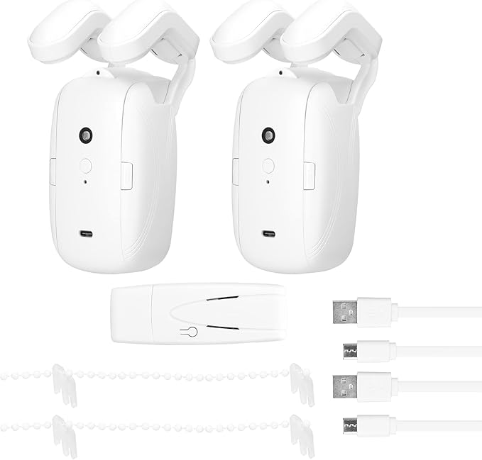2PCS Tuya WiFi Intelligent Curtain Motor Electric Curtain Robot Automatic by Irfora