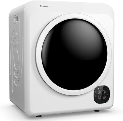 COSTWAY 1700W Electric Portable Clothes Dryer, 13.2 lbs Capacity Front Load by COSTWAY