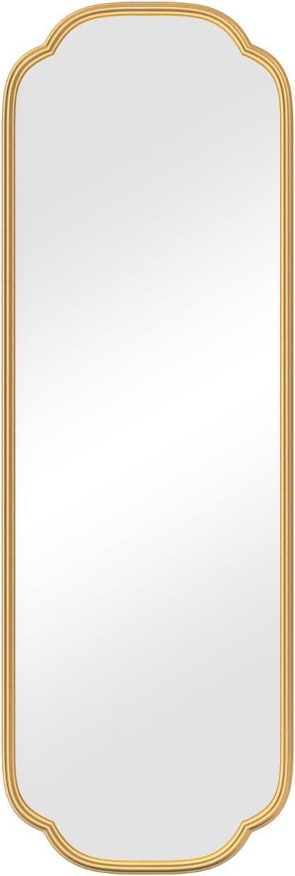 48"x16" Gold Door Mirror Full Length Over The Door - Image 9
