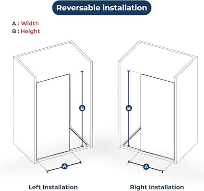 Fixed Glass Shower Panel for Bathroom - Image 8