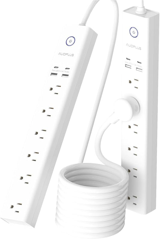 Power Strip Surge Protector by AUOPLUSOFFICIAL