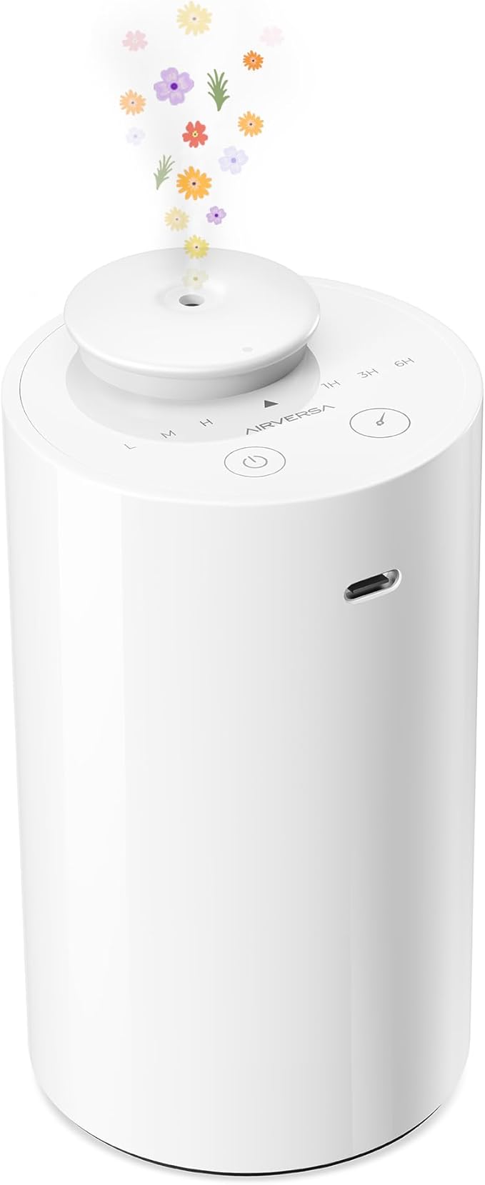 Airversa Waterless Diffuser for Essential Oil, Car Diffsuer, Battery Operated by Airversa
