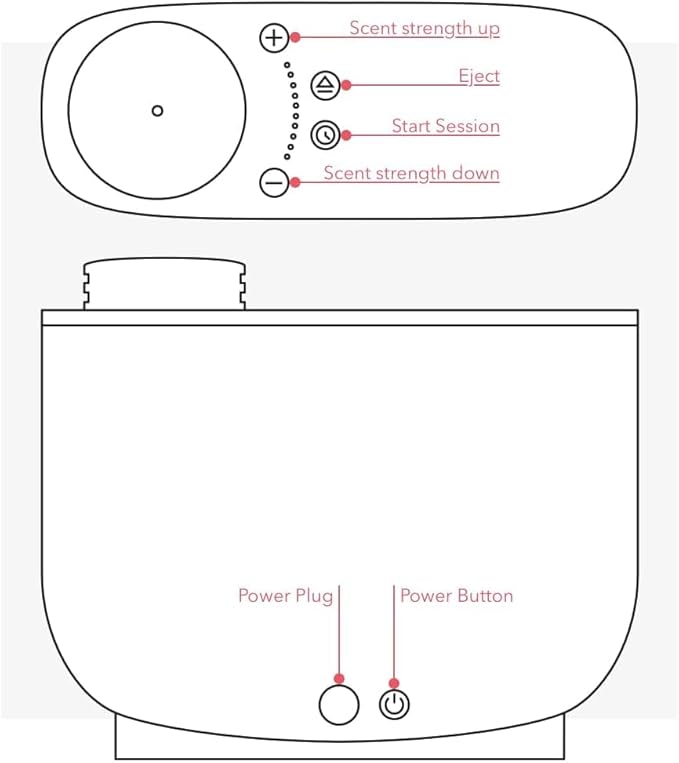Aera Essential Oil Fragrance Diffuser + Good Riddance Scent Bundle - Image 9