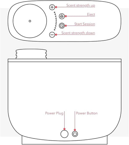 Aera Essential Oil Fragrance Diffuser + Good Riddance Scent Bundle - Image 9