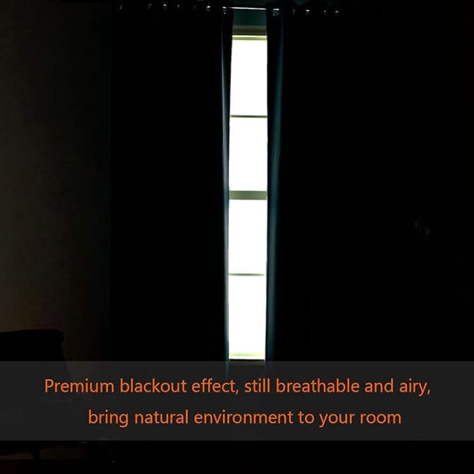 H.VERSAILTEX Premium Blackout Thermal Insulated Room Darkening Curtains - Image 6
