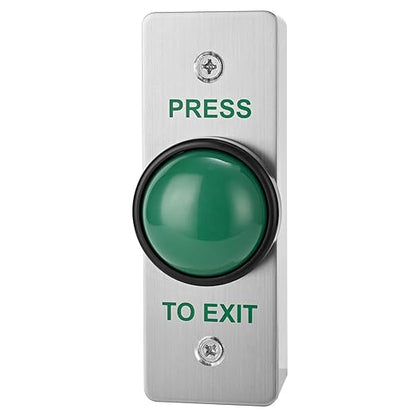 Push to Exit Button for Door Access Control Big Press Button IP68 Waterproof by YUHANUS