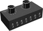 6-Way Audio Switcher, 3.5mm Stereo Audio Switcher, Plug & Play Compatible by Dingsun