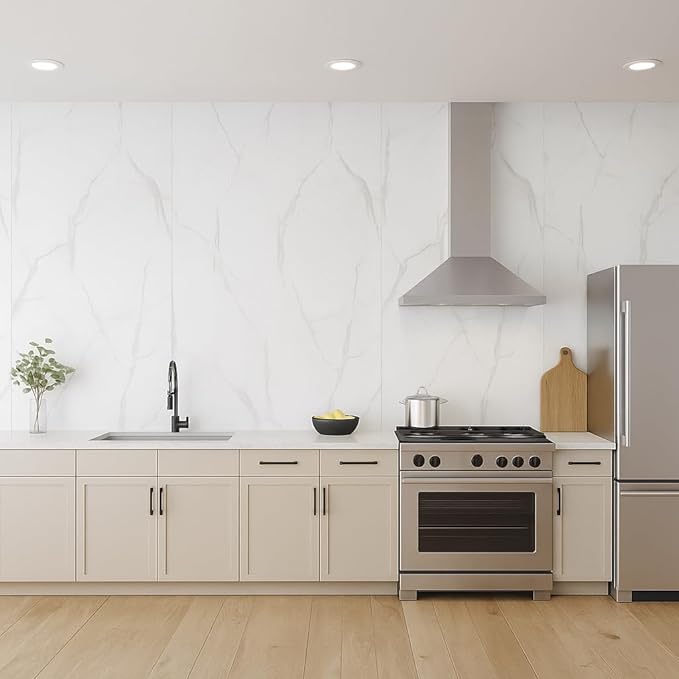Dundee Deco Faux Marble Wall Panels - 2 ft X 4 ft - Glossy - Image 2