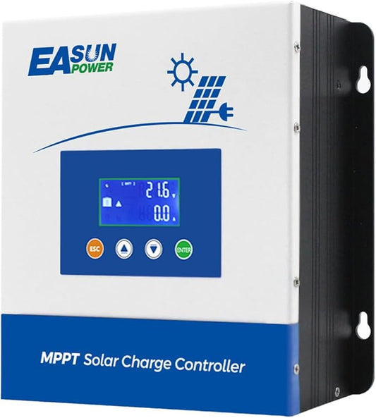 POWLAND 60A MPPT Solar Charge Controller, 12V/24V/36V/48V Auto, Max Input 150V by POWLAND