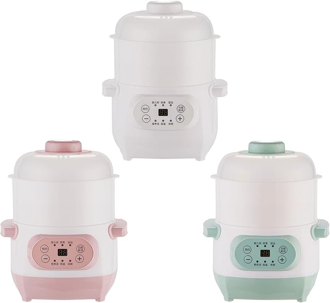 1L Ceramic Stew Pots Electric Porridge Soup Cooker - Image 5