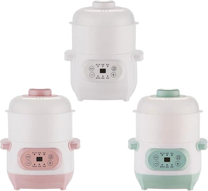 1L Ceramic Stew Pots Electric Porridge Soup Cooker - Image 5
