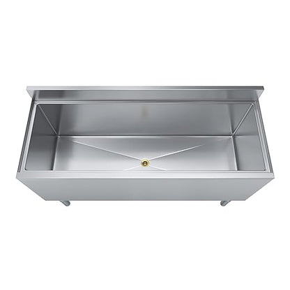 AmGood Underbar Ice Bin 18.5 in. x 48 in. x 30 in. | Stainless Steel Ice Chest - Image 7