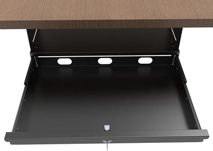 Under Desk Lockable Sliding Out Drawer - Image 5