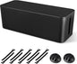 Cable Management Box, Large Cord Organizer Box to Hide Power Strip & Under Desk by Chouky