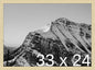 Frame It Easy 33 x 24 Wheat Wood Frame by FrameItEasy
