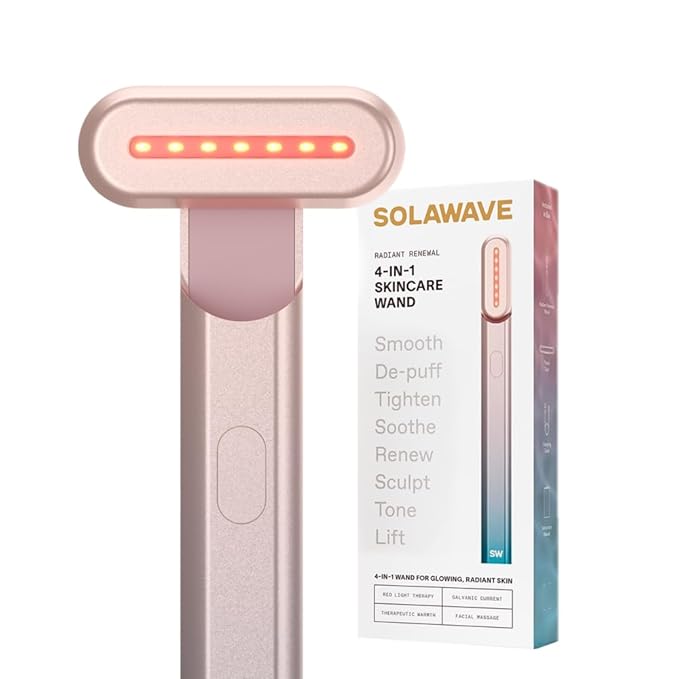 Solawave 4-in-1 Red Light Therapy Wand by Solawave
