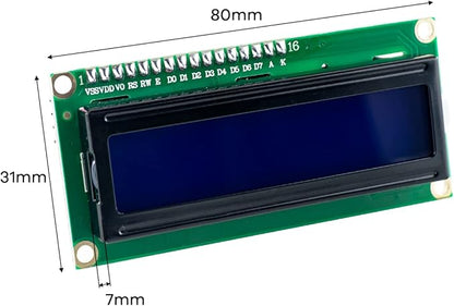 Hosyond 3pcs I2C IIC 1602 LCD Display Module 16x02 LCD Screen Module - Image 7