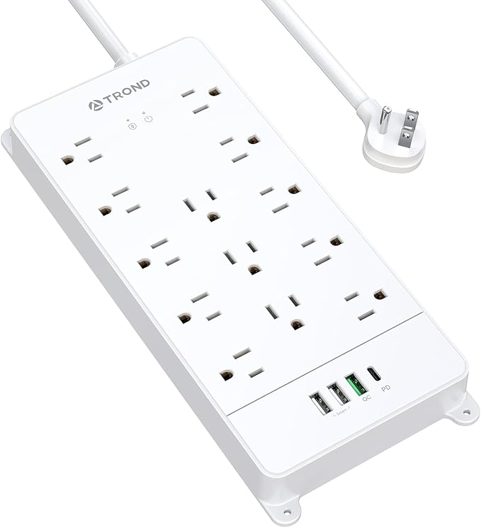 TROND Surge Protector Power Strip by TRONDOfficial