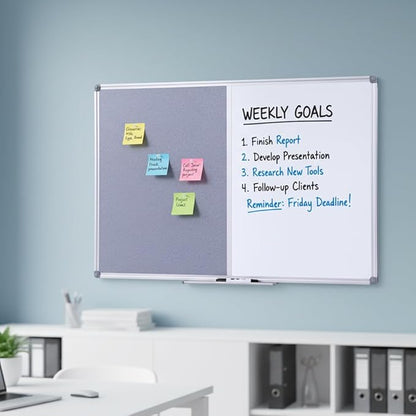 48x36 inch Large Magnetic Combo Board - Image 5