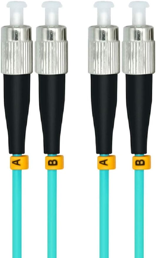 Jeirdus 30Meters 100ft Duplex 50/125 10G OM3 Multi-Mode Fiber Optic Cable - Image 2