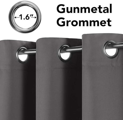 H.VERSAILTEX Blackout Grey Curtains - Image 5