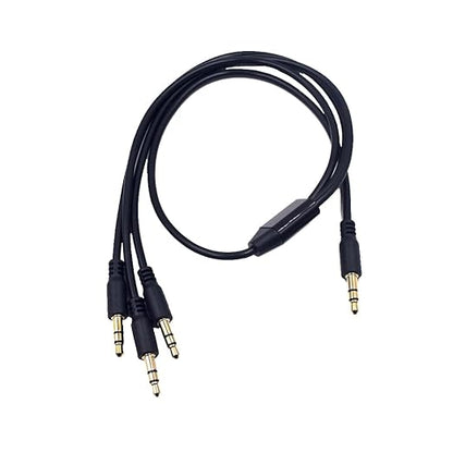 Kework 1.6ft 3.5mm Splitter Audio Cable, 1 Male to 3 Ways Male 1/8 Inch 3.5mm by Kework
