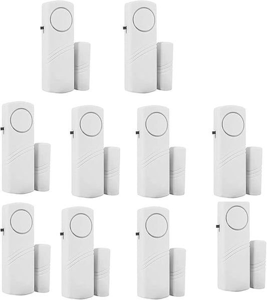 10 Pack Window Alarm Door Magnetic Sensor Alarm by Caoxiong
