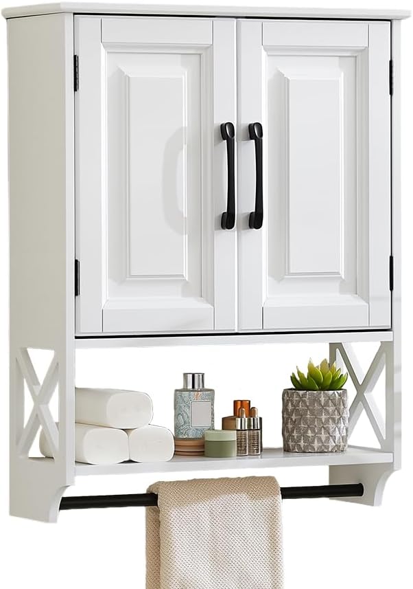 Wall Mounted Bathroom Cabinet, Farmhouse Medicine Cabinet by Elnure
