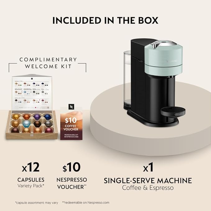 Nespresso Vertuo Next Coffee and Espresso Maker by De'Longhi - Image 3