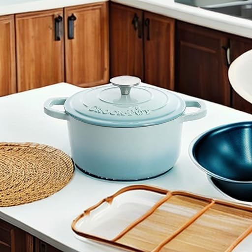 Crock-Pot Artisan Round Enameled Cast Iron Dutch Oven - Image 5