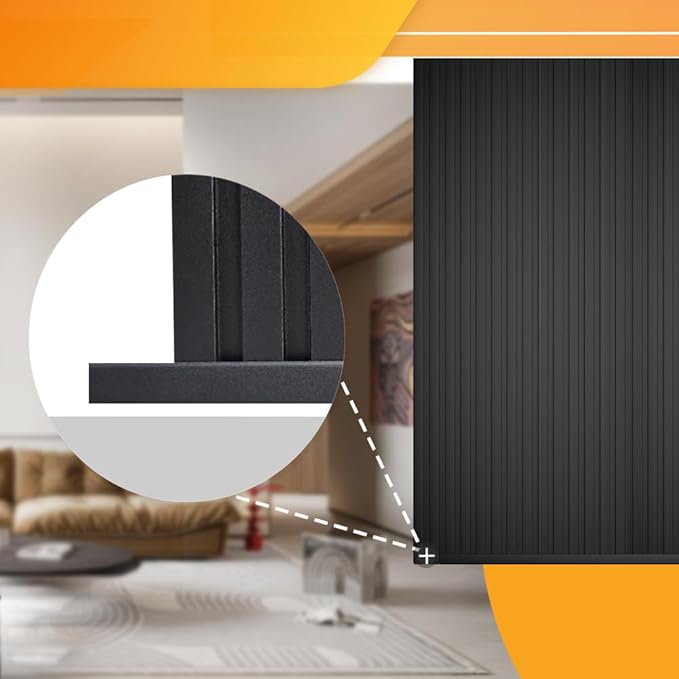 OUZUGIE 8-Pack 57 Inches, WPC Slat Wall Panel Trim, Corner Guard - Image 5