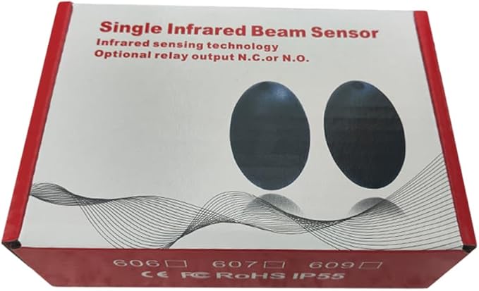 Safety Photocell Infrared Beam Sensor Photoelectric Motion Detector - Image 6