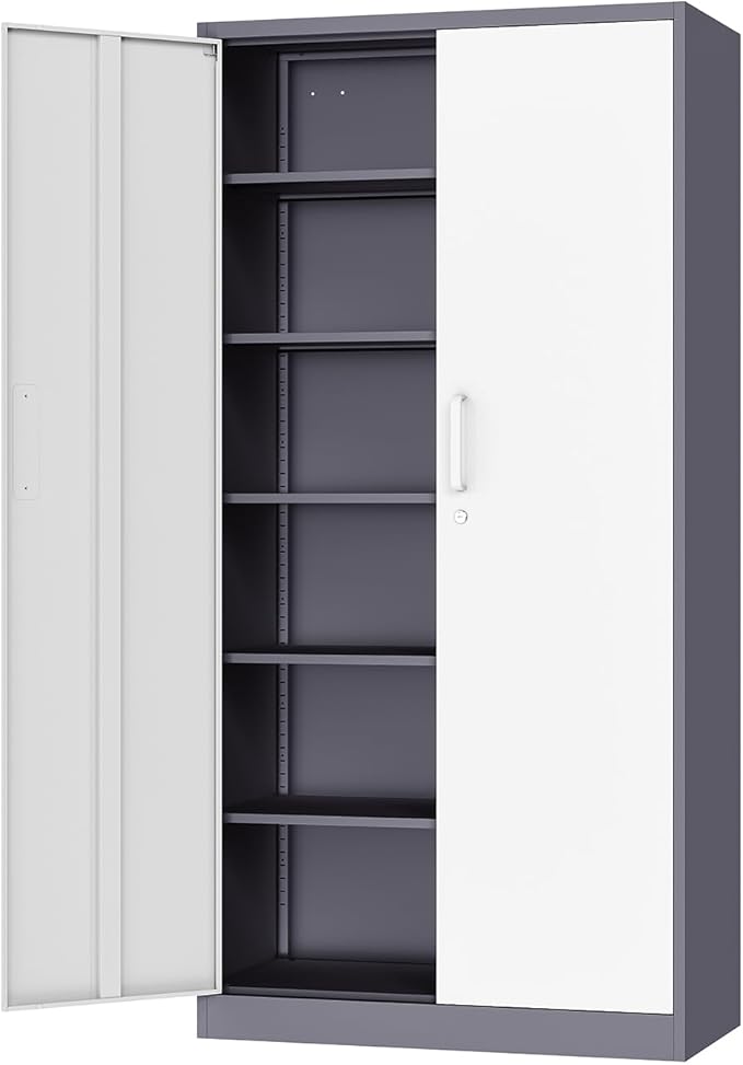 Metal Cabinet Steel Storage Cabinet by Fesbos
