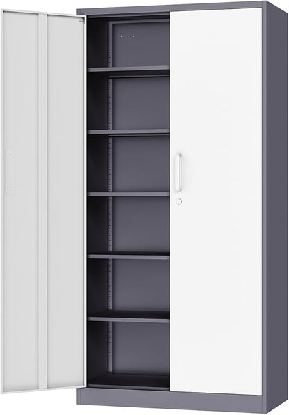 Metal Cabinet Steel Storage Cabinet by Fesbos