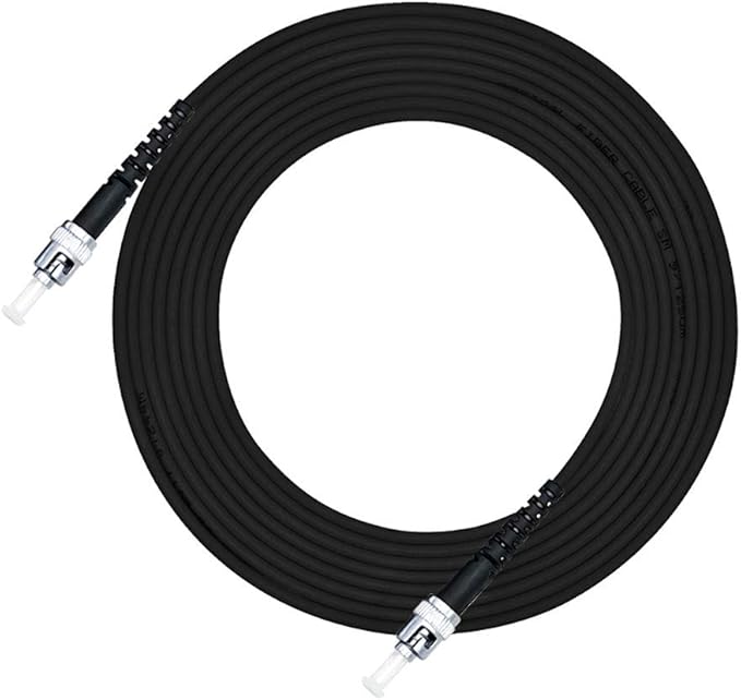 Jeirdus 75M ST to ST Outdoor Armored Simplex 9/125 SM Fiber Optic Cable Jumper by Jeirdus