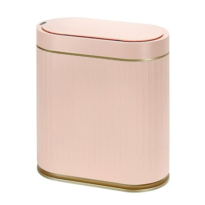 Bathroom Sensor Trash Can with Lid Automatic 2 Gallon Motion Sensor Garbage Bin by SYNCVIBE