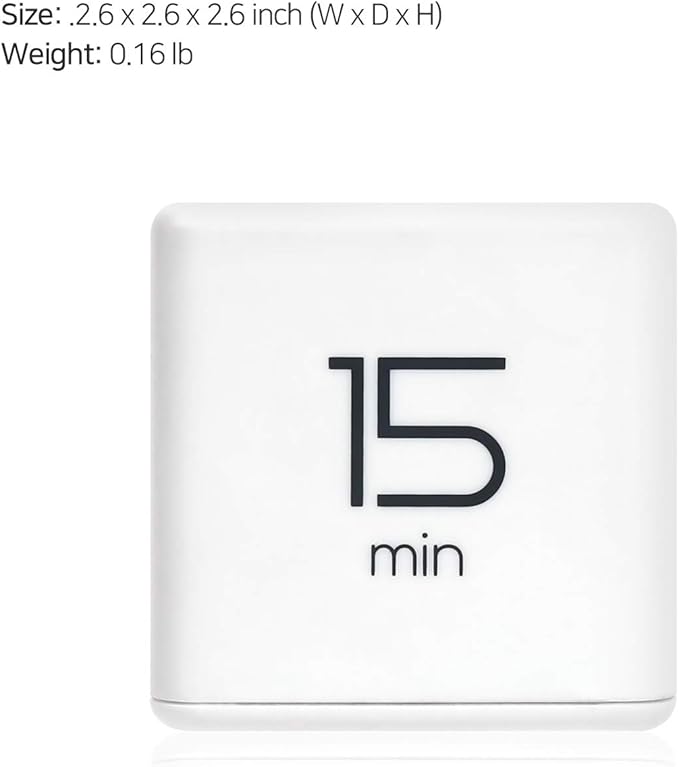 mooas Cube Timer, Timers Cube Flip Block Timers Productivity Gravity Sensor - Image 4
