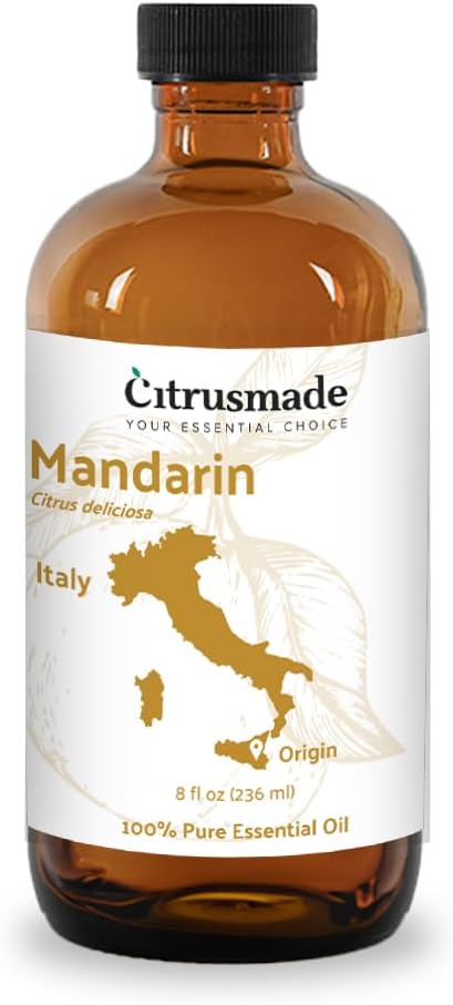 Pure Mandarin Essential Oils by NaturePackaged