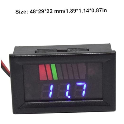 Battery Charge Level Indicator Universal Car Battery Capacity Meter Tester - Image 4